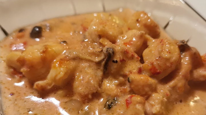 Easy seafood casserole recipe /FACILE Recette Cassolette de fruits mer/French style