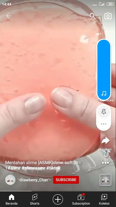 Mentahan slime #tiktok