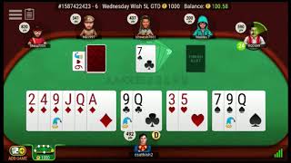 20.11.19 Junglee Rummy 5L Rummy Tournaments 2 Round win Rs 1160 screenshot 4