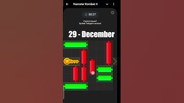 29 December Hamster Kombat Daily Mini-Game Puzzle Solved #hamstercombat #minigame #minipuzzle