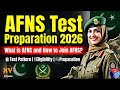 Join Pakistan army through AFNS 2026 | AFNS Course Details | AFNS Test Preparation 
