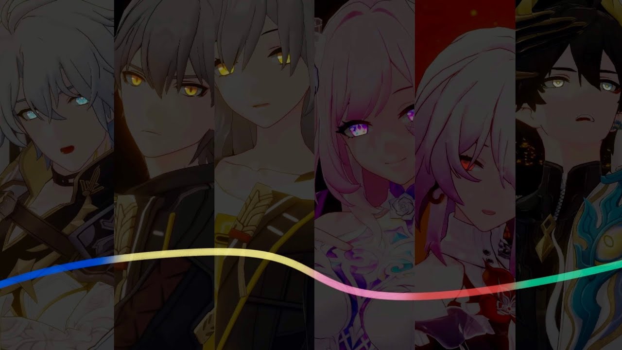 【Honkai：Star Rail x Project Sekai MMD】千本桜【Caelus/Cyrene/Dan Heng/Evernight/Phainon/Stelle】