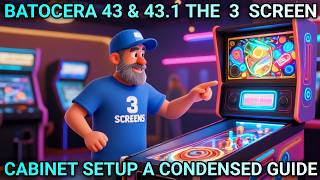 Batocera 43 & 43.1 The 3 screen Visual Pinball setup guide