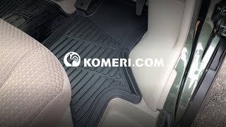 【軽バンカスタマイズ7】コメリのエブリイ専用フロアーマットを敷いてみました