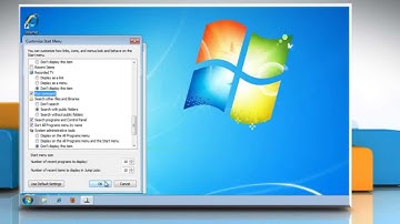 How to add/Remove Run command in Start menu in Windows® 7