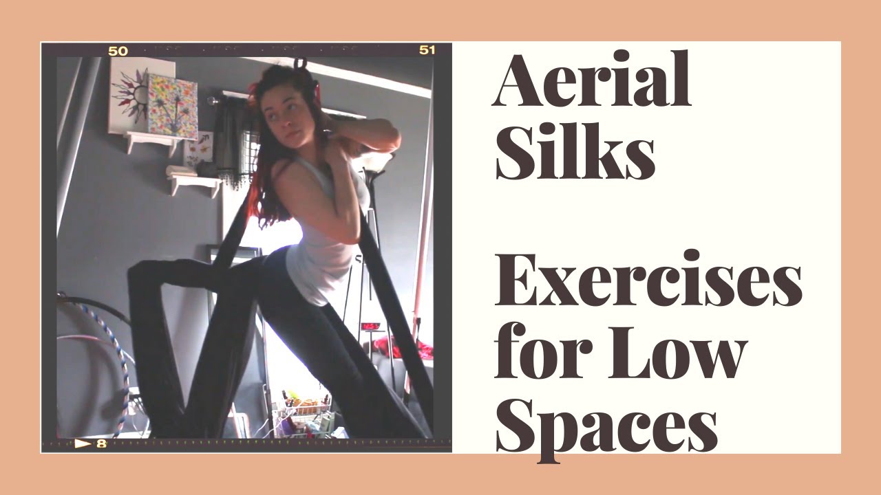 Aerial Silks At Home Exercises for Low Spaces YouTube