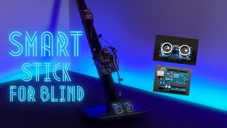Smart stick for blind people / Shawky_Tech