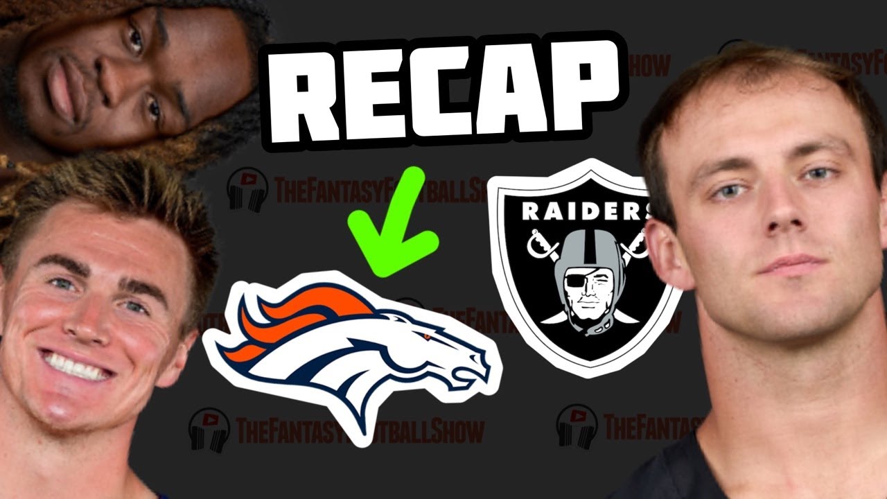 TNF Broncos Raiders Reactions; WORST game of year? - YouTube