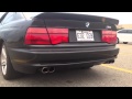 Bmw 850i v12 xpipe straight nice sound