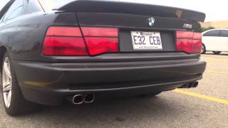 Bmw 850i v12 xpipe straight nice sound