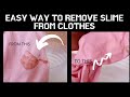 How to remove SLIME from Clothes: Effective & Easiest (Tagalog)