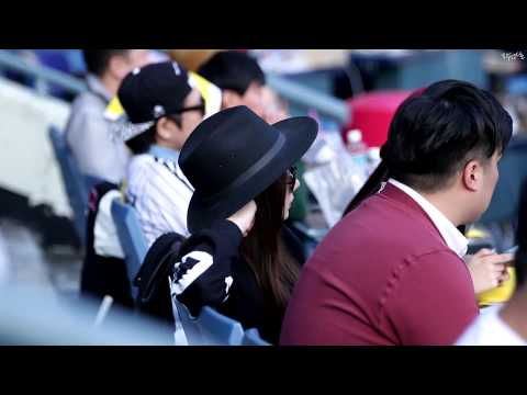 141025 준플레이오프 4차전 나인뮤지스(9Muses, Nine Muses) 이유애린