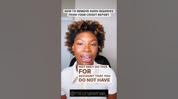 How to remove hard inquiries from your credit report #consumerlaw #creditrepair #creditrepairtips