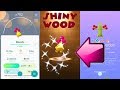 POKEMON GO SHINY BONSLY HATCH & SHINY SUDOWOODO EVOLUTION