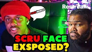 SCRU FACE EXSPOSED | REACTING TO THE BEEF!