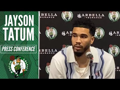 Jayson Tatum: "All I'm concerned about is getting back to the championship" | Celtics vs Magic