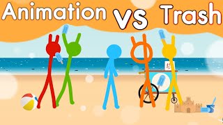 การ์ตูน animation vs. Trash (#TeamSeas)