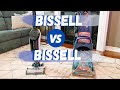 COMPARING THE BISSELL CROSSWAVE CORDLESS MAX vs THE BISSELL PROHEAT 2X CLEANING ON AREA RUG