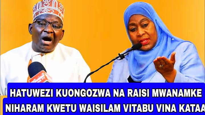 WASILAM WAMUWA KUFUNGUKA HATUWEZI ONGOZWA NA RAISI MWANAMKE  USILAM NIHARAMA EV PASCHAL
