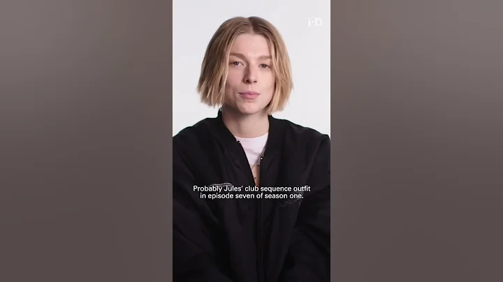 #HunterSchafer Reveals her favourite Jules look in #Euphoria #shorts