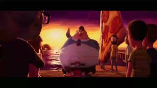 Cloudy With A Chance of Meatballs 2009 Defeating Mayor.