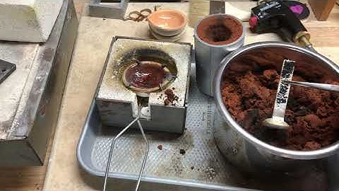 Making an Ingot - Pouring the Sterling Silver Video