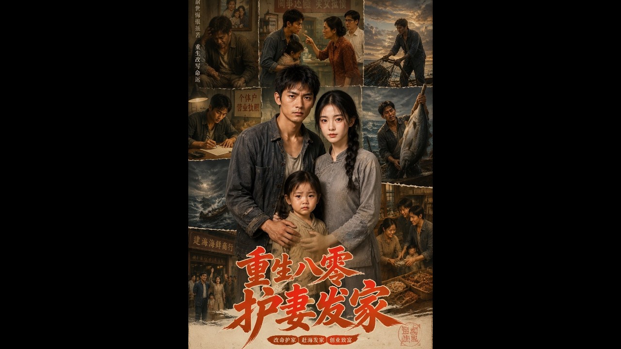 【一口气看完】《重生八零护妻发家》#短剧 #AI短剧 #逆袭 #drama #爽剧 #鲨鱼先生