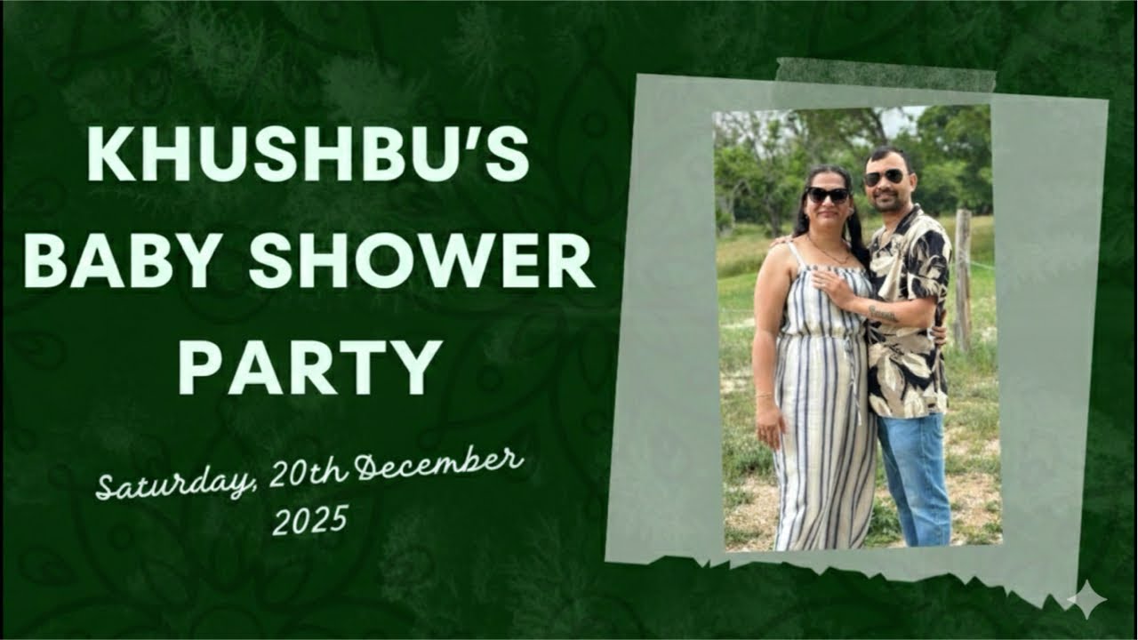 Khushbu’s Baby Shower Party
