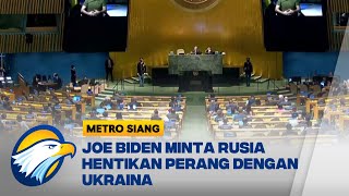 Joe Biden Minta Rusia Hentikan Perang dengan Ukraina
