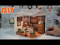 Diy miniature dollhouse kit  rolife super creator breezy time cafe  relaxing satisfying