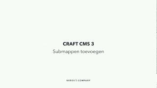 Craft 3 Bestanden Submap
