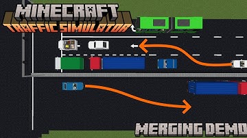 Traffic Simulator 2.0 Beta - Merging Demo