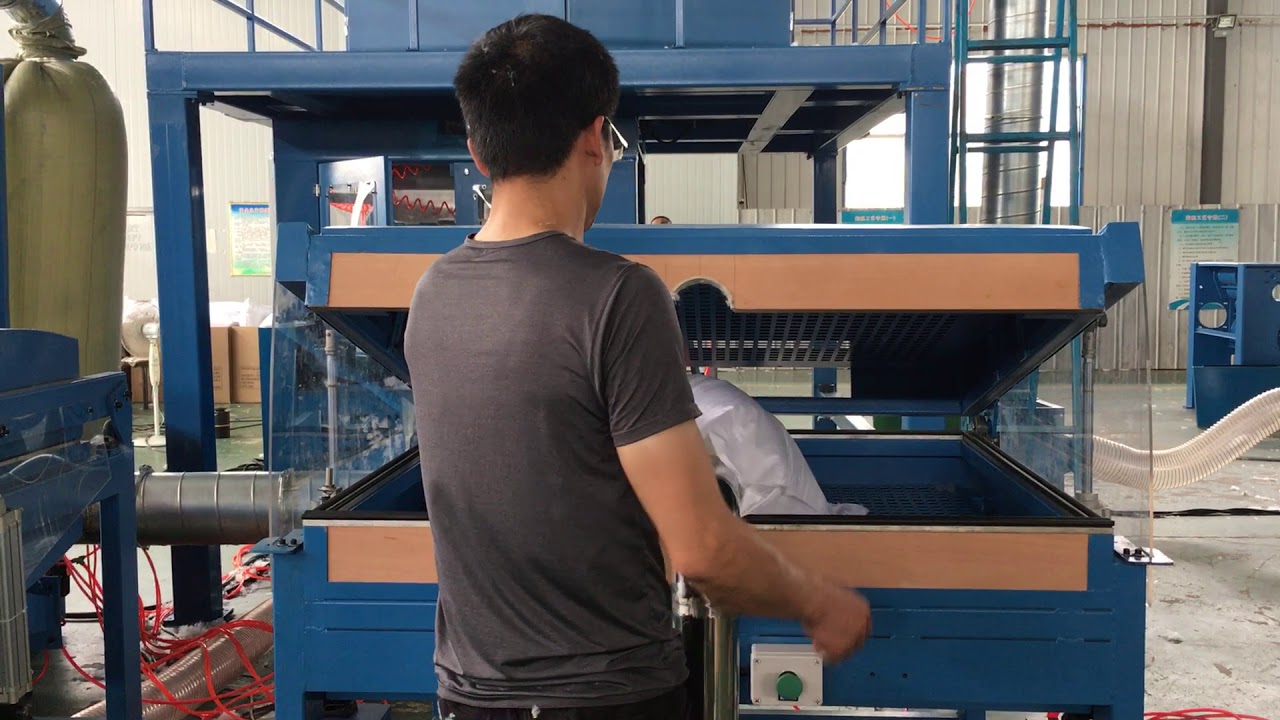 Fully automatic pillow filling machine YouTube