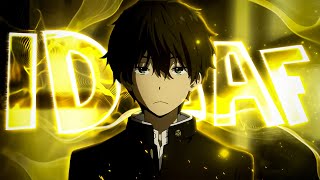 Hyouka AMV - BoyWithUke - IDGAF (FT. BlackBear)