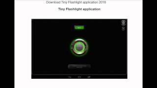 Download Tiny Flashlight application 2016 screenshot 4