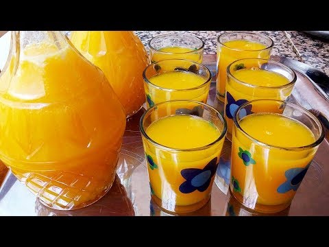Avec peu d'ingrédients , énorme quantité de jus 😉 / Cuisine Marocaine