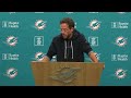 Coach Mike McDaniel meets with the media | Miami Dolphins
