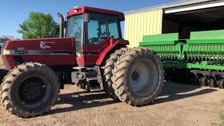 Getting the 1560 No Till drill ready to seed soybeans