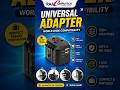 Artis Universal Adapter Review | Best Travel Adapter in India | Works in 150+ Countries! #shorts