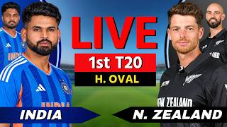 🔴 LIVE: IND vs NZ, 1st T20I 2026, Live Cricket Match Scores, Commentary | India vs New Zealand