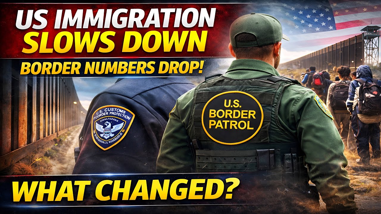US Immigration Laws Tighten Border Numbers Drop, New Rules Explained | America Immigration News
