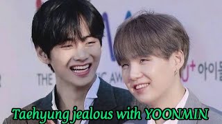 TAEGI - taehyung jealous and possessive for yoongi (ft. yoonmin) pt.1 #taegi#btsv#suga#taegimoments