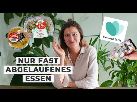 Ich esse einen Tag nur Lebensmittel, die fast abgelaufen sind - Essen retten - Too good to go