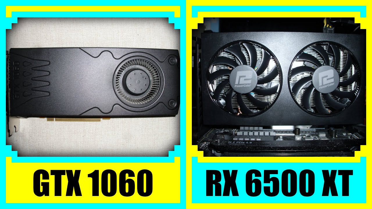 GTX 1060 3GB vs RX 6500 XT in 2022 - YouTube