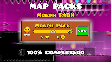 💜Morph Pack  - Full!!! 100% - All Coins!!! - Geometry Dash Levels💚