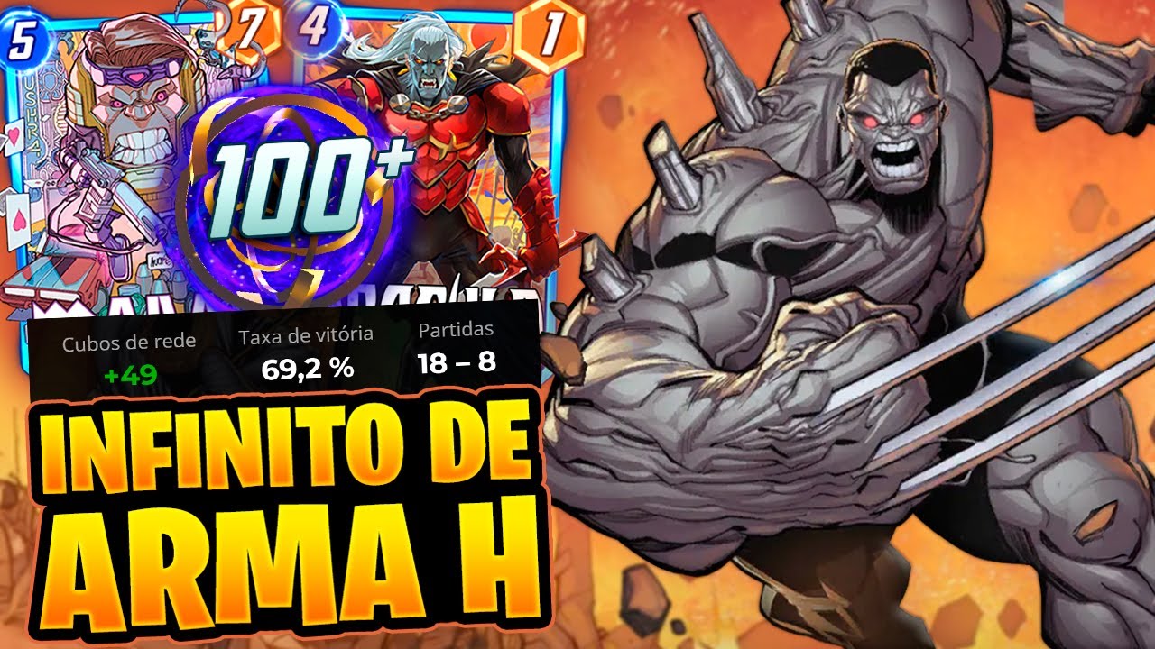 ARMA H me GARANTIU o INFINITO | DESCARTE CLÁSSICO ficou BRUTO |Marvel Snap