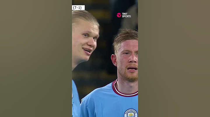 HAALAND SCORES 5 GOALS AND GETS STUFFED WITH GUARDIOLA