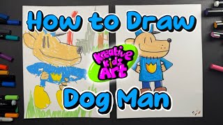 How To Draw Dog Man