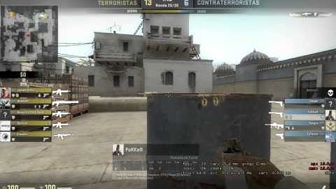 CS GO de_dust2 ninja defuse 1v5
