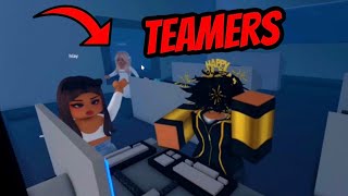 Destroying RACIST TEAMERS in Flee The Facility! | Roblox